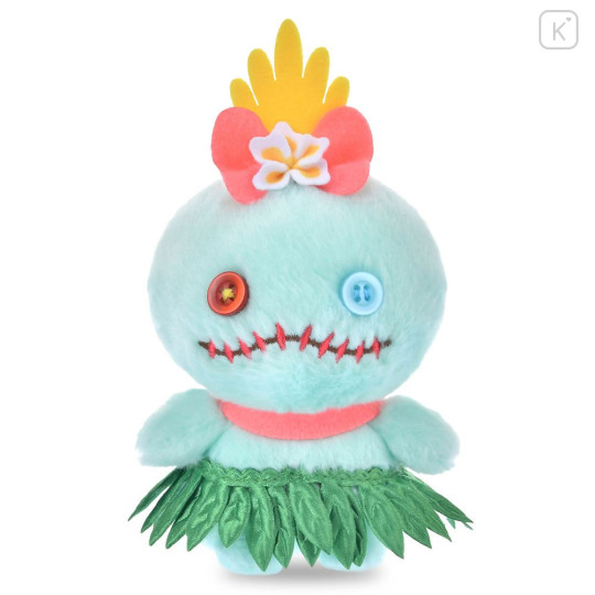 Japan Disney Store Urupocha-chan Plush - Scrump : Hawaiian Hula - 1