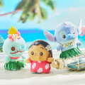 Japan Disney Store Urupocha-chan Plush - Scrump : Hawaiian Hula - 2