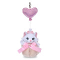 Japan Disney Store Plush Keychain - Marie : Heart Balloon - 1