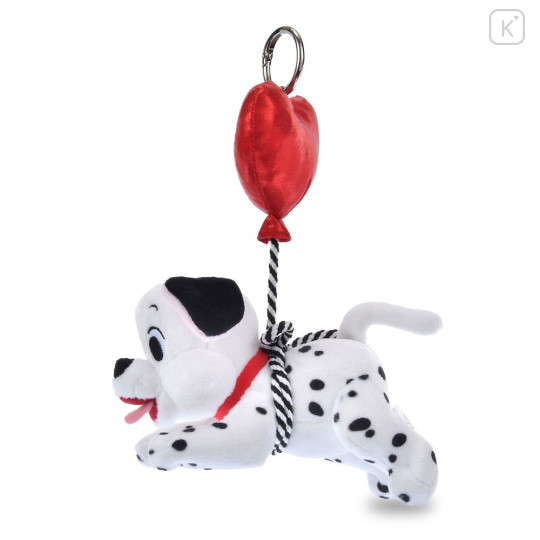 Japan Disney Store Plush Keychain - 101 Dalmatians : Heart Balloon - 3
