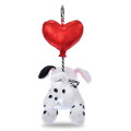 Japan Disney Store Plush Keychain - 101 Dalmatians : Heart Balloon - 4