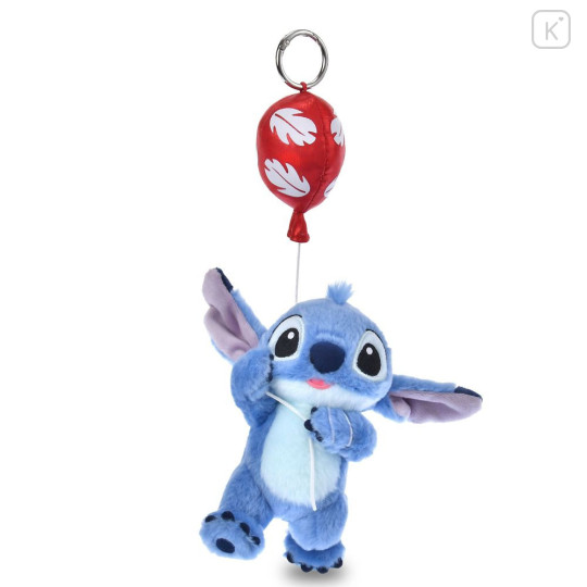 Japan Disney Store Plush Keychain - Stitch : Balloon - 1