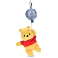 Japan Disney Store Plush Keychain - Pooh : Balloon