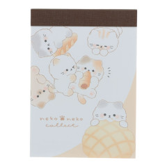 Japan Crux Mini Notepad - Our Cat Neko Neko Collect