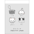 Japan Crux Mini Notepad - Cat Preccy Look B - 1