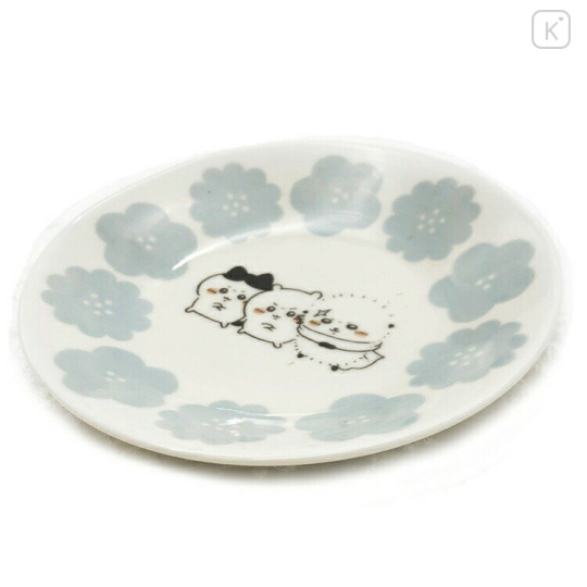 Japan Chiikawa Small Plate - Chiikawa & Hachiware & Rakko : Happy Blossom - 2