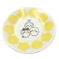 Japan Chiikawa Small Plate - Chiikawa & Hachiware & Usagi : Happy Blossom