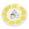 Japan Chiikawa Small Plate - Chiikawa & Hachiware & Usagi : Happy Blossom - 1