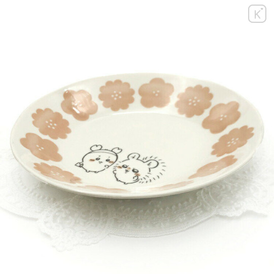 Japan Chiikawa Curry & Pasta Plate - Furuhonya Kani-chan & Momonga : Happy Blossom - 2