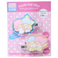 Japan Sanrio Aurora Acrylic Hair Clip Set - Little Twin Stars : Meteor - 1