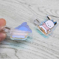 Japan Sanrio Aurora Acrylic Hair Clip Set - Pochacco : Wink - 2