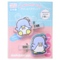 Japan Sanrio Aurora Acrylic Hair Clip Set - Tuxedosam : Wink - 1