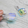 Japan Sanrio Aurora Acrylic Hair Clip Set - Keroppi : Wink - 2
