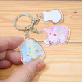 Japan Sanrio Acrylic Keychain 3 Charm - Jewelpet : Dessert - 2