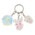 Japan Sanrio Acrylic Keychain 3 Charm - Jewelpet : Lace Dress - 1