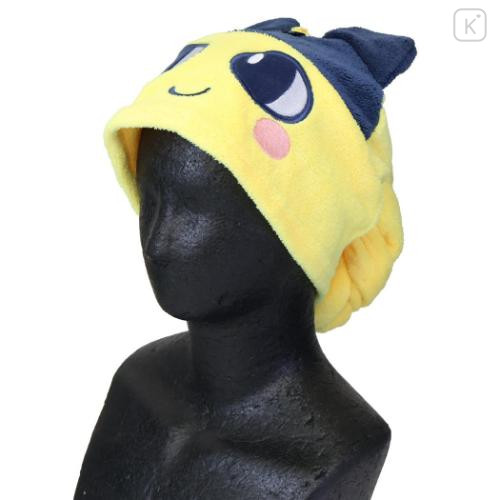 Japan Tamagotchi Quick Dry Hair Cap Towel - Mametchi : Smile Face - 5