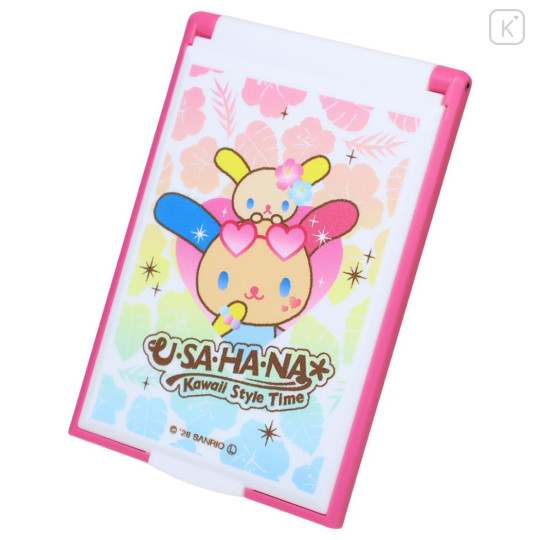 Japan Sanrio Folding Mirror - Usahana : Kawaii Style Time - 1