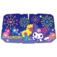 Japan Sanrio Car Sunshade Umbrella M - Kuromi : Summer Festival Firework Night