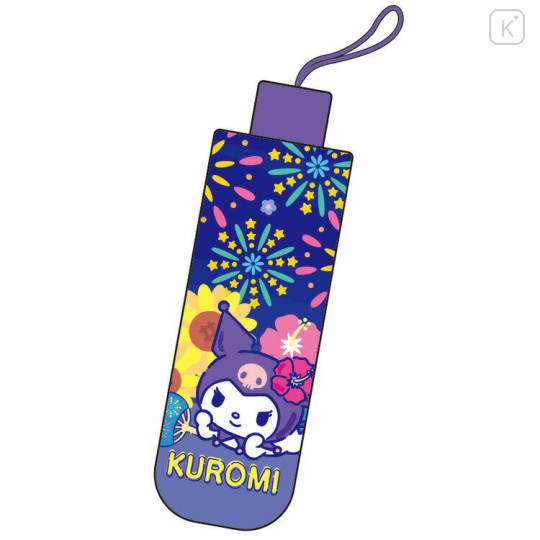 Japan Sanrio Car Sunshade Umbrella M - Kuromi : Summer Festival Firework Night - 2