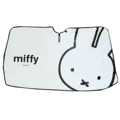 Japan Miffy Car Sunshade Umbrella M - Miffy : Face White