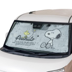Japan Peanuts Car Sunshade Umbrella S - Snoopy & Woodstock : Comics
