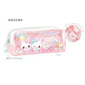 Japan Kamio Pen Pouch Pencil Case - Kira Usa Twins Bubble Rabbit : Heisei Retro Candy Pink - 2