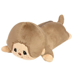 Japan Monchhichi Fluffy Plush Pen Case - Smile