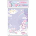 Japan Q-LiA 6 Hole Sticker Notebook - Goodnight Sugar Miel Fluffy Sweet - 1