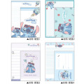 Japan Disney Letter Envelope Set - Scrump & Stitch : Sunglasses - 2