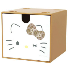 Japan Sanrio Stacking Chest Drawer - Hello Kitty : Leopard Pastel