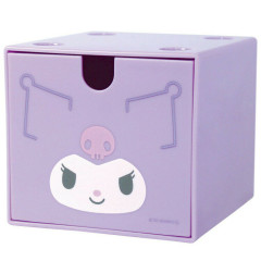 Japan Sanrio Stacking Chest Drawer - Kuromi : Pastel