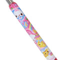 Japan Kamio EnerGize Mechanical Pencil - Happy March Cat & Rabbit : Heisei Retro Candy Pink - 2