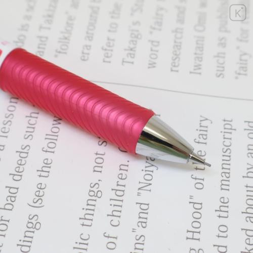Japan Kamio EnerGize Mechanical Pencil - Happy March Cat & Rabbit : Heisei Retro Candy Pink - 4