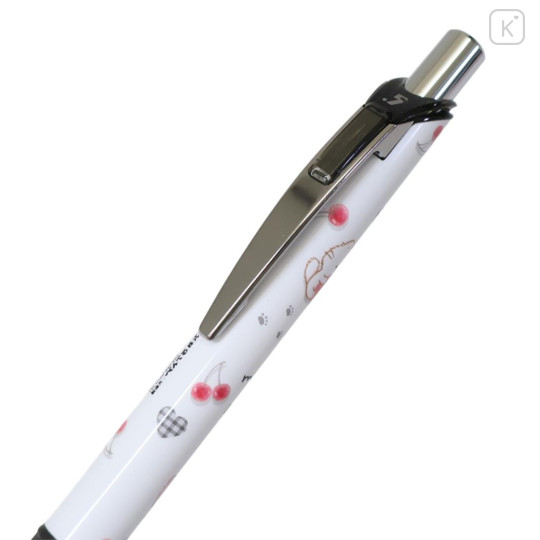 Japan Kamio EnerGize Mechanical Pencil - Mogunyan : Cat Cherry Black - 3