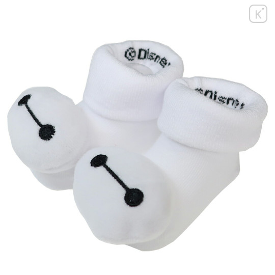 Japan Disney Mascot Baby Socks - Baymax : Face - 1