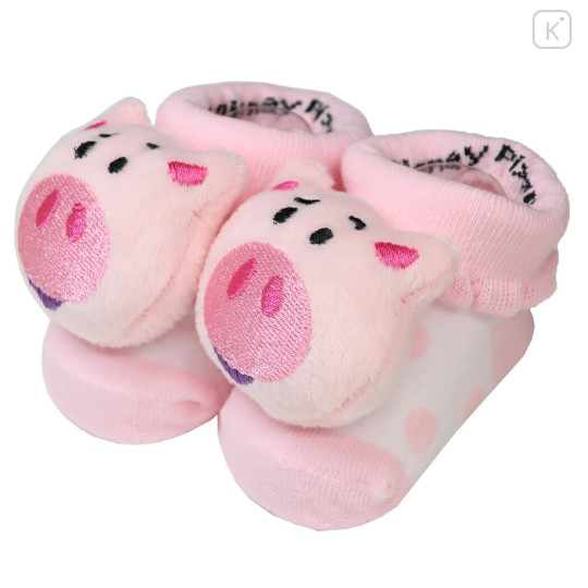 Japan Disney Mascot Baby Socks - Toy Story Hamm : Pig Face - 1