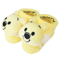 Japan Disney Mascot Baby Socks - Pooh : Face