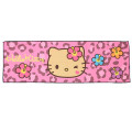 Japan Sanrio Cool Towel - Hello Kitty : Leopard Tan Y2K Pink - 1
