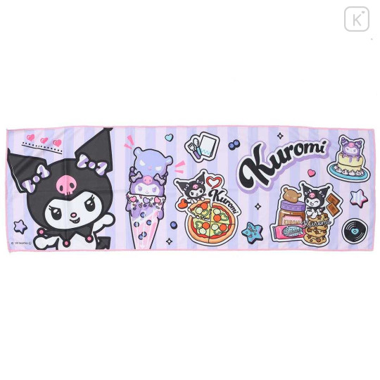 Japan Sanrio Cool Towel - Kuromi : Cool Summer - 1
