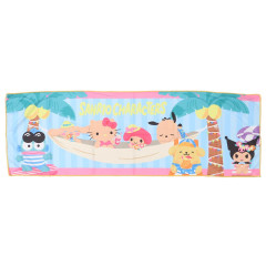 Japan Sanrio Cool Towel - Characters Tan Summer Party