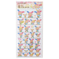 Japan Sanrio 4 Size Sticker - Usahana : Tan Summer - 1
