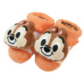 Japan Disney Mascot Baby Socks - Chip & Dale - 1