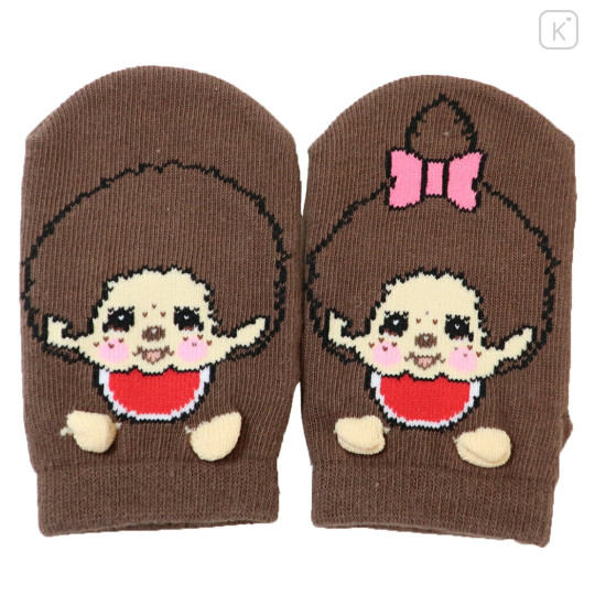 Japan Monchhichi Baby Socks - Happy Face - 1