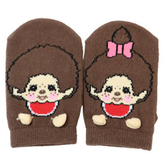 Japan Monchhichi Baby Socks - Happy Face