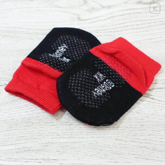 Japan Disney Baby Socks - Minnie : Happy Face - 2