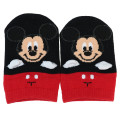 Japan Disney Baby Socks - Mickey : Happy Face - 1