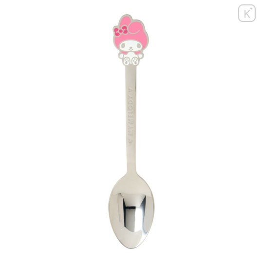 Japan Sanrio Original Stainless Steel Spoon - My Melody : Engraved - 1