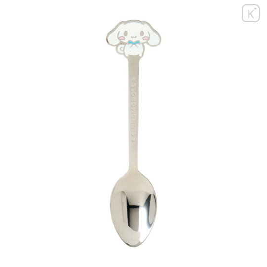 Japan Sanrio Original Stainless Steel Spoon - Cinnamoroll : Engraved - 1