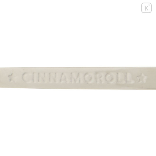 Japan Sanrio Original Stainless Steel Spoon - Cinnamoroll : Engraved - 3