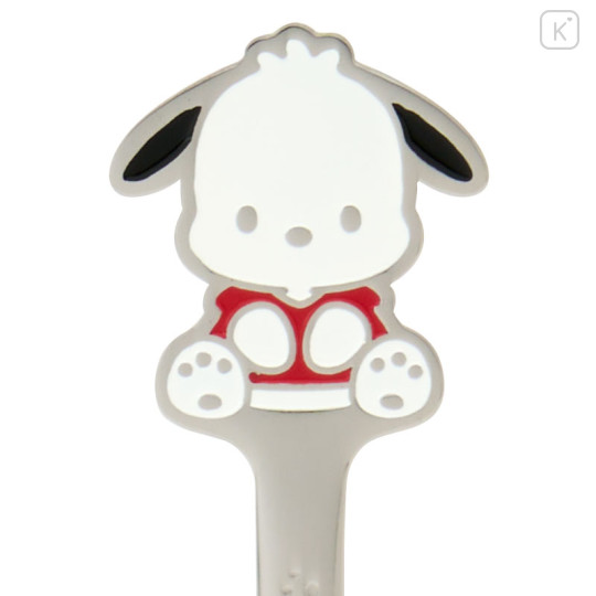 Japan Sanrio Original Stainless Steel Spoon - Pochacco : Engraved - 2